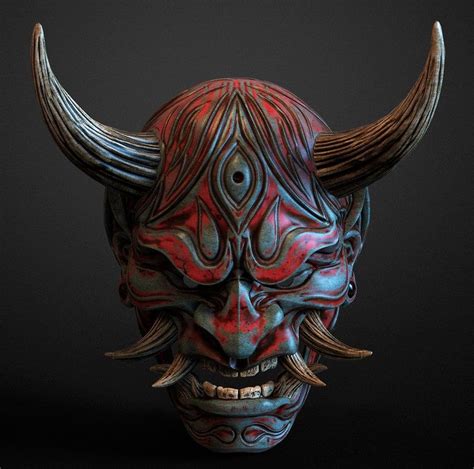 devil oni mask